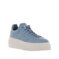 Hogan sneaker hogan h-stripes in denim da donna