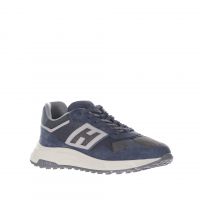 Hogan sneaker hyperlight in camoscio e tessuto tecnico da uomo