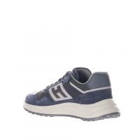 Hogan sneaker hyperlight in camoscio e tessuto tecnico da uomo