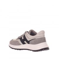 Hogan sneaker hyperlight in camoscio e tessuto tecnico da uomo