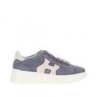 Hogan sneaker rebel h562 in camoscio da donna