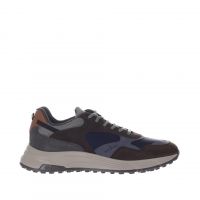 Hogan sneakers hyperlight in camoscio da uomo