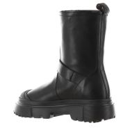 Hogan stivaletto biker h619 in pelle da donna