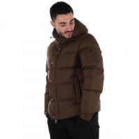 Hèskimo giubbotto con cappuccio in microfibra da uomo