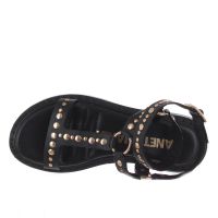 Janet & janet sandalo flat in pelle da donna