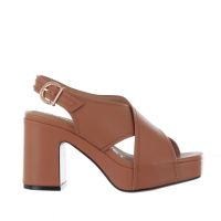 Janet & janet sandalo platform in pelle da donna