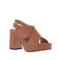 Janet & janet sandalo platform in pelle da donna