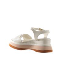 Jeannot sandalo platform in nappa da donna