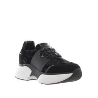 Jeannot slip on in camoscio e velluto da donna