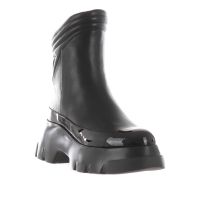 Jeannot stivaletto in nappa e vernice da donna