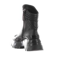 Jeannot stivaletto in nappa e vernice da donna