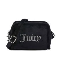 Juicy couture tracolla kimberly in simil velluto da donna