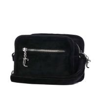 Juicy couture tracolla kimberly in simil velluto da donna