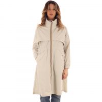 K-way giacca lunga aube memory touch da donna