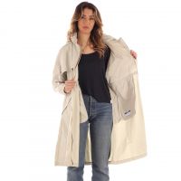 K-way giacca lunga aube memory touch da donna