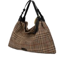 La carrie shopper scottish atena medium in tessuto  da donna