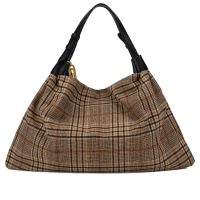 La carrie shopper scottish atena medium in tessuto  da donna