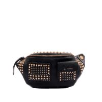 La carrie waistpack planets synt in similpelle e borchie da donna