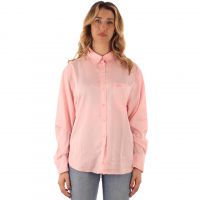 Lacoste camicia morbida oversize in lyocell
 da donna