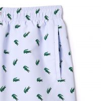 Lacoste costume da bagno con coccodrillo stampato da uomo