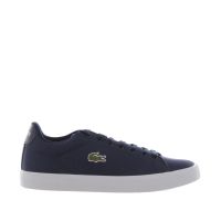 Lacoste sneaker lerond set in denim da uomo