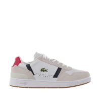 Lacoste sneaker t-clip in pelle e suede da uomo