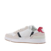 Lacoste sneaker t-clip in pelle e suede da uomo