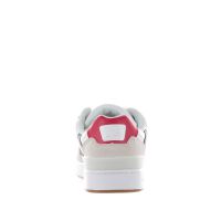 Lacoste sneaker t-clip in pelle e suede da uomo