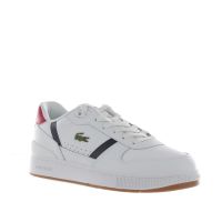 Lacoste sneaker t-clip set in denim da uomo
