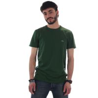 Lacoste t-shirt a girocollo in jersey di cotone pima da uomo