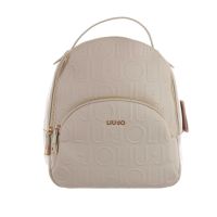 Liu jo backpack medium in similpelle logata da donna