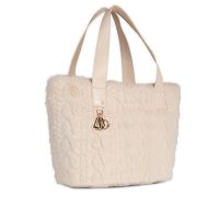 Liu jo borsa a mano large tote in pelliccia sintetica da donna