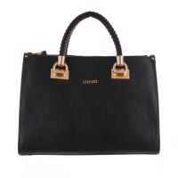 Liu jo borsa a mano manh satchel ecs medium in similpelle da donna