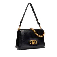 Liu jo borsa a tracolla lapuffy ecs large in similpellle da donna