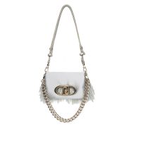Liu jo borsa crossbody lapuffy small con piume da donna