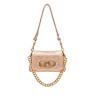 Liu jo borsa crossbody lapuffy small in raso e strass da donna