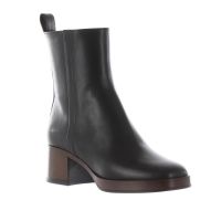 Lorenzo mari scarpa nero pelle   da donna