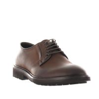 Lo.white stringata derby in pelle da uomo