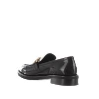Luca grossi mocassino in vernice con morsetto metallico da donna