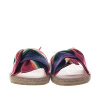Manebi' ciabattina in cotone messicano con fiocco da donna