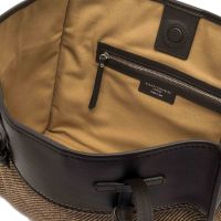 Marcella club borsa shopping in pelle e tessuto  da donna