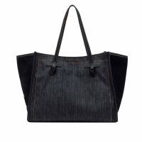 Marcella club borsa shopping in tessuto e pelle da donna