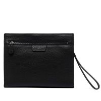Marcella club pochette in pelle martellata da uomo