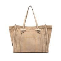 Marcella club shopping in camoscio e corda da donna
