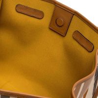 Marcella club shopping in canvas e pelle da donna