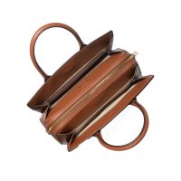 Michael kors borsa a mano satchel laila medium in pelle da donna