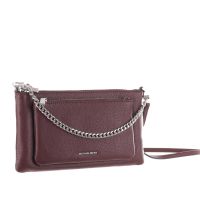 Michael kors crossbody jet set medium pckt conv xbody in pelle da donna