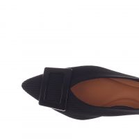 Miss elastic décolleté slingback a punta in tessuto da donna