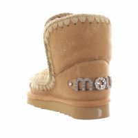 Mou stivaletto eskimo 18 rhinestones in montone da donna