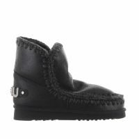 Mou stivaletto eskimo 18 rhinestones in montone da donna